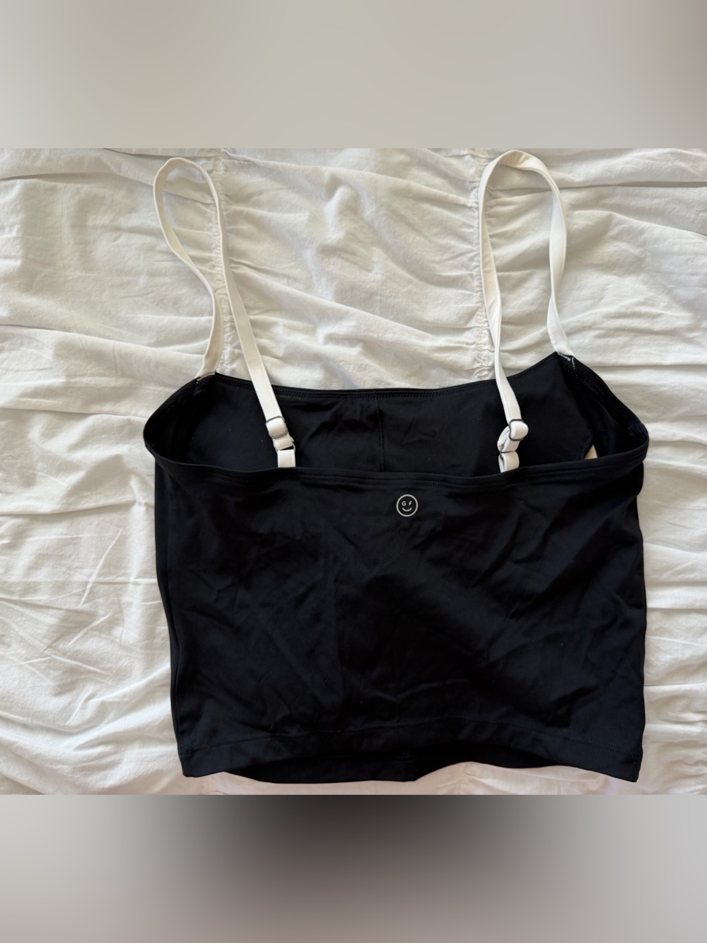 Golly Hicks Women’s Black Contrast-Trim Tank - Picture 4 of 5